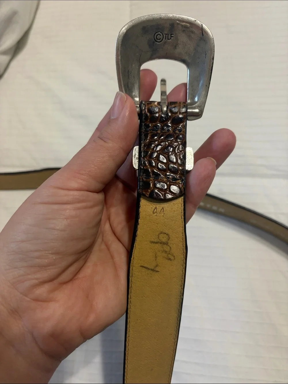 Vintage Belt Master by Sherman Leather Belt Star